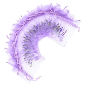 50 Pcs Leerer Beutel Kleine Kordelstring -Taschen Party Bevorzugt - Photo 1/12