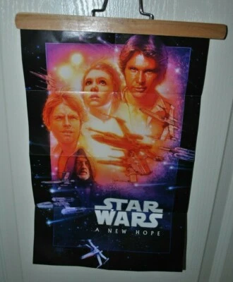 Póster de la película Star Wars A New Hope de Drew Struzan promoción de comidas generales raro Foto 1 de 4