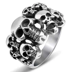 Skull Head Ring - Picture 1 of 1