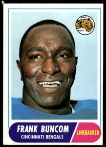 1968 Topps #18 Frank Buncom Cincinnati Bengals - Bild 1 von 2
