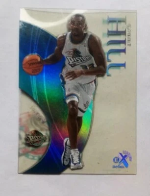 GRANT HILL ; 1998-99 SKYBOX E-X CENTURY CARD No. 6 - Image 1 of 2