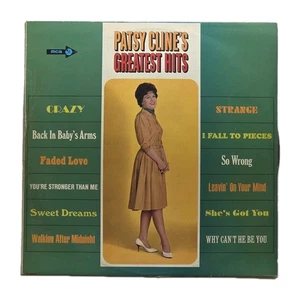 PATSY CLINE "Patsy Cline's Greatest Hits" AUSSIE PRESS 12Tk VINYL LP w/ORIG ART - Picture 1 of 4