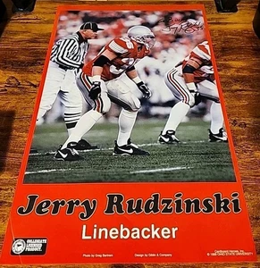 Jerry Rudzinski 11" x 17" Foto Ohio State Buckeyes Football #35 Linebacker Kapitän - Bild 1 von 6