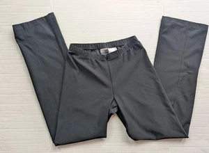 Vtg Nike Women's Flat Zip Front Athletic Pants Sz XS (0-2) Black - Picture 1 of 8