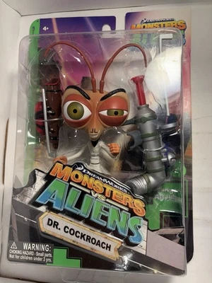 Toy Quest 2009 - Monsters Vs Aliens: Dr. Cockroach - Sellado de fábrica Foto 1 de 4