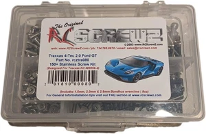 RCScrewZ Stainless Screw Kit tra080 Compatible with Traxxas 4-Tec 2.0 Ford - Picture 1 of 1