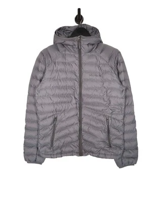 Marmot 700 Down Highlander Puffer Jacket Size MediumMens Hooded Insulated  Grey - Image 1 of 4