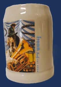 TAZZA tedesca Stein cane che gioca tuba pubblicità DAMM famiglia cibo per animali domestici - Foto 1 di 5