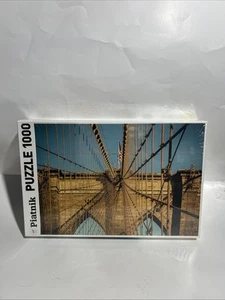 Brooklyn Bridge 1000 pc puzzle. Sealed By Piatnik. - Picture 1 of 13