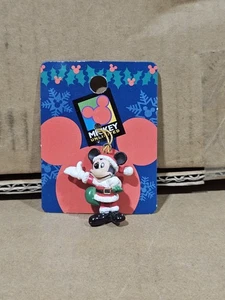 Vintage Enesco Disney Miniatur Mickey Mouse Geschenktüte Weihnachtsschmuck 1”-1,5” - Bild 1 von 7