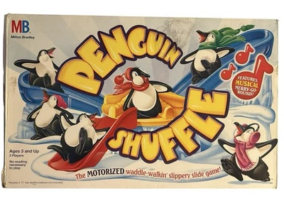 Penguin Shuffle - Milton Bradley Motorized Slide Game [Complete • 1995] - Image 1 of 4