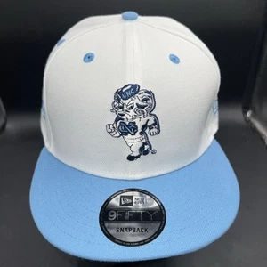 New Era 9Fifty Snapback Hat Blue OSFM North Carolina Tar Heels Embroidered - Picture 1 of 8