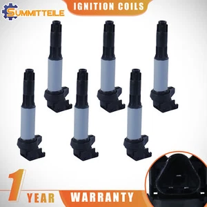 Set(6) Ignition Coils For BMW X3 X5 X6 Z3 128i 135i 323i 325i 328i 12137551260 - Picture 1 of 9