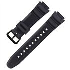 Pin Buckle Silicone Watch Wristband For Casio Ae-1200Wh Aq-S810w Mrw-200H