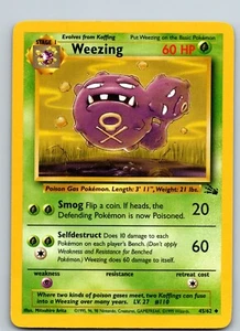 Weezing 45/62 1999 Fossil Unlimited Regular Uncommon - Bild 1 von 3