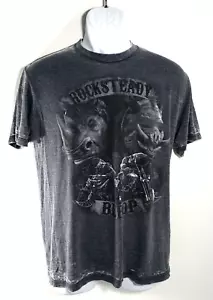 Nueva Camiseta Teenage Mutant Ninja Turtles Para Hombre Mediana M Rock Steady Bebop TMNT - Imagen 1 de 5