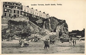 Postcard Lexden Terrace South Sands Tenby Wales UK - Picture 1 of 2