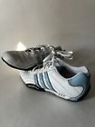 Adidas Goodyear Womens Leather White/Blue Tennis Racing Shoes Size 6 Athletic