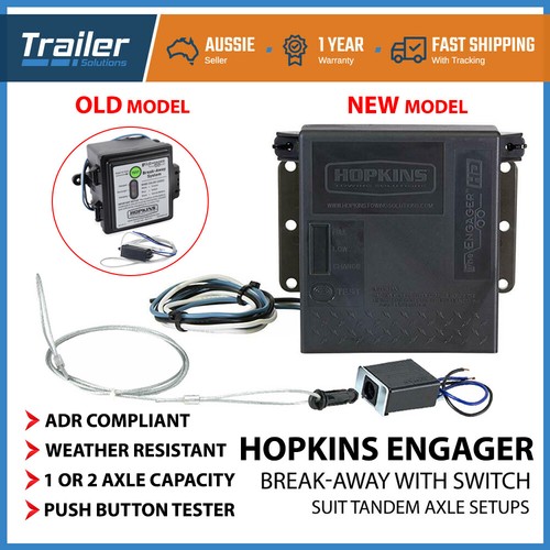 Break Away System RV Trailer Caravan Towing Switch Battery Electric