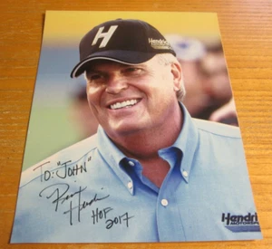 Rick Hendrick Owner Autographed Signed 8X10 Photo NASCAR Racing HOF - Picture 1 of 3
