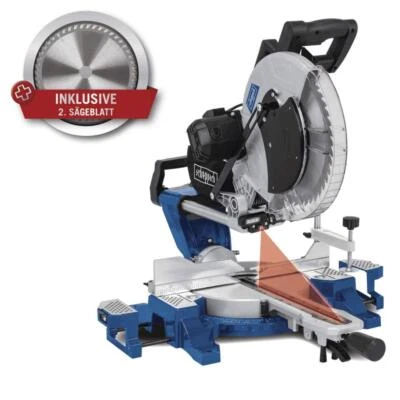 DOUBLE BEVEL SLIDING COMPOUND MITRE SAW 305MM 2000W 230V SCHEPPACH HM140L - Image 1 of 3
