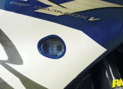 Hotbodies Yamaha BLUE Front Turn Signals YZF R6 R6S R1 2003-2014 FREE SHIP - Image 1 of 2