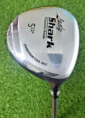 Tigre Tiburón Dama Tiburón 5 Madera 22* Derecha / Damas Grafito ~41.5" / NUEVO AGARRE / jd5979 Foto 1 de 4