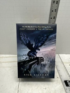 Percy Jackson The Olympians -Rick Riordan Book Set 1-3 First Edition Hyperion#W1 - Foto 1 di 3
