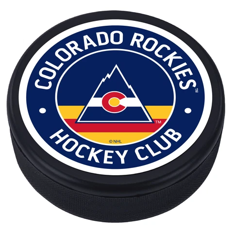 Vintage Colorado Rockies Puck Cover