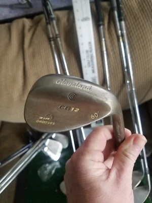 Cleveland CG12  DSG  Lob Wedge..  Raw Finish. Dynamic Gold Tour Issue.. MRH.. - Image 1 of 4