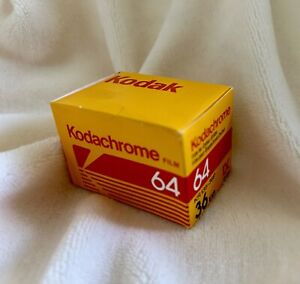 Kodak Kodachrome 64 Film for Color Slides 35mm Expired 1989 Vintage 36 Exposures