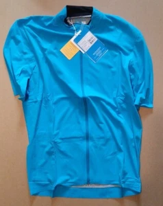 Shimano Evolve Short Sleeve Jersey Blue Men's US L New - Picture 1 of 3
