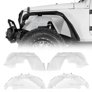 Aluminum Front / Rear Inner Fender Liners For 2007-2018 Jeep Wrangler JK JKU - Bild 1 von 26