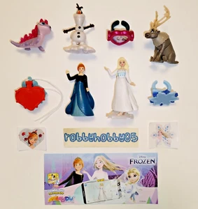 SERIE COMPLETA DISNEY FROZEN (VT428 - FF534N) + 8 BPZ KINDER ITALIA 2023/2024 - Imagen 1 de 1