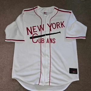 Bobby Valentine NY Mets Cubans 2001 Negro League Throwback Game Worn Trikot - Bild 1 von 5