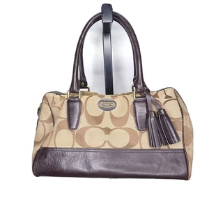 Coach Legacy Haley Signature Purse & Wallet W/ Dust Bag L1282 Shoulder Handbag - Picture 1 of 12