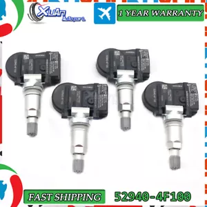 4x Tire Pressure Sensor TPMS For Hyundai Grand Starex 2015-17 Maxcru 52940-4F100 - Picture 1 of 7