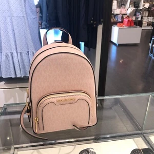 Michael Kors XS Jaycee Extra Small Women Girls Shoulder Backpack Bag Pink MK - Picture 1 of 16