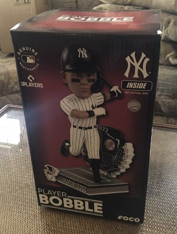 Aaron Judge NY Yankees 2022 American League Home Run King Bobblehead #12/122 Cover
