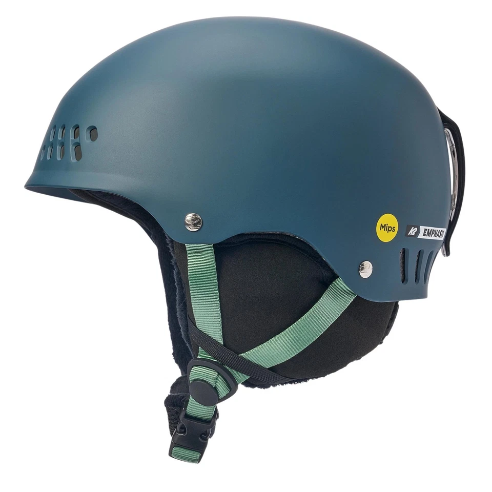 Casco de nieve para mujer K2 Emphasis MIPS, verde azulado oscuro perlado, mediano MY25 Foto 1 de 1