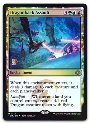 Dragonback Assault #179 (Foil) (LP) Prerelease Cards PRE Magic MTG - Image 1 of 2