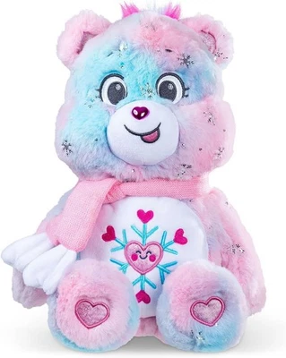 Care Bears коллекционное издание 14 дюймов снежинка блестящий медведь средний размер мягкий плюшевый - Изображение 1 из 4