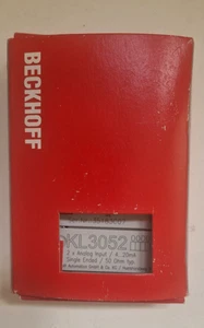 New in Box Beckhoff KL3052 Bus Terminal, 2-Channel Analog Input Module - Picture 1 of 1