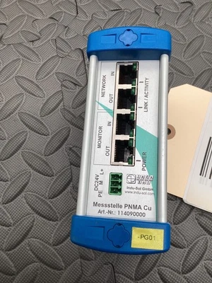 Indu-Sol 114090000 PNMA Cu Profinet-Messstelle / Ethernet Messadapter USED - Image 1 of 4
