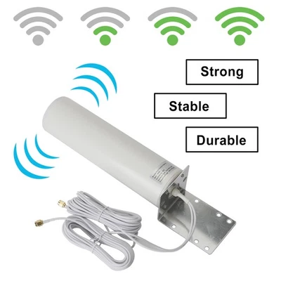 VIPIH 4G LTE Antenne SMA Stecker Außenantenne Omnidirektionale TS9/SMA/CRC9 Router