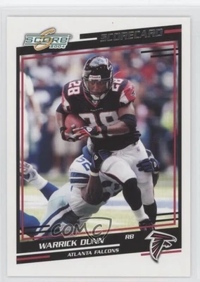 2004 Score Scorecard /625 Warrick Dunn #12 - Image 1 of 2