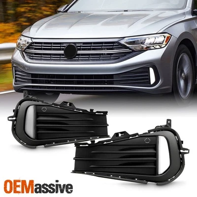 For 2022-2024 Volkswagen Jetta Fog Lights Daytime Running Lamp OE Style Pair - Image 1 of 4