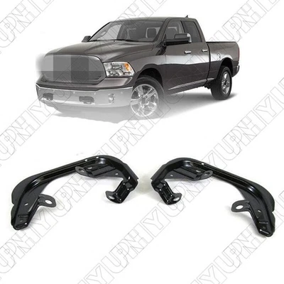 2x Front Bumper Fog Light Lamp Bracket Kit  For 2009-2019 Dodge Ram 1500 LH & RH - Image 1 of 4