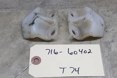 09-12 Yamaha Grizzly 550 07-12 700 OEM Manguera de freno trasero Cubierta Protectores Foto 1 de 4