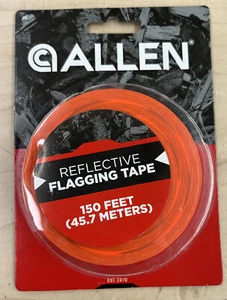 Allen Reflective Flagging Tape 150 Feet (45.7 Meters) - Picture 1 of 2